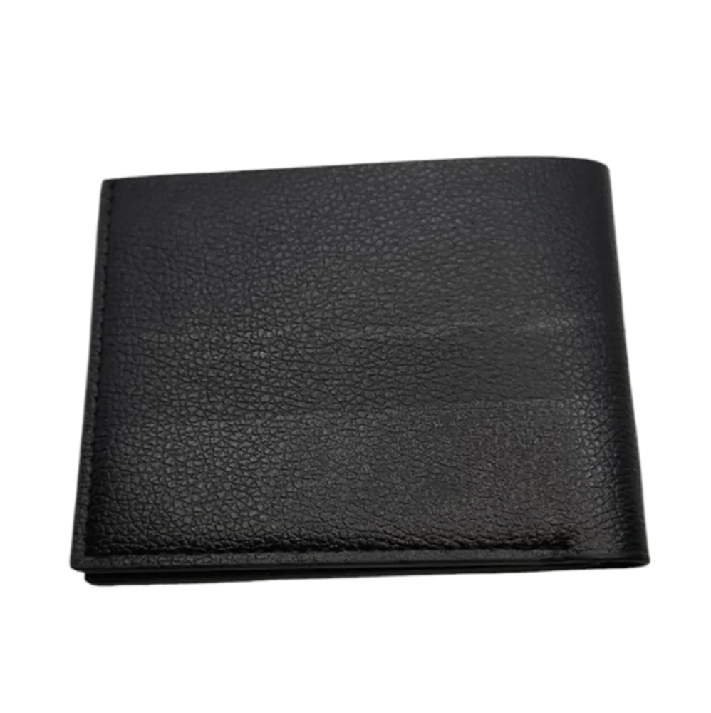 Short Mens Wallet Cowhide‎ leather Embossed